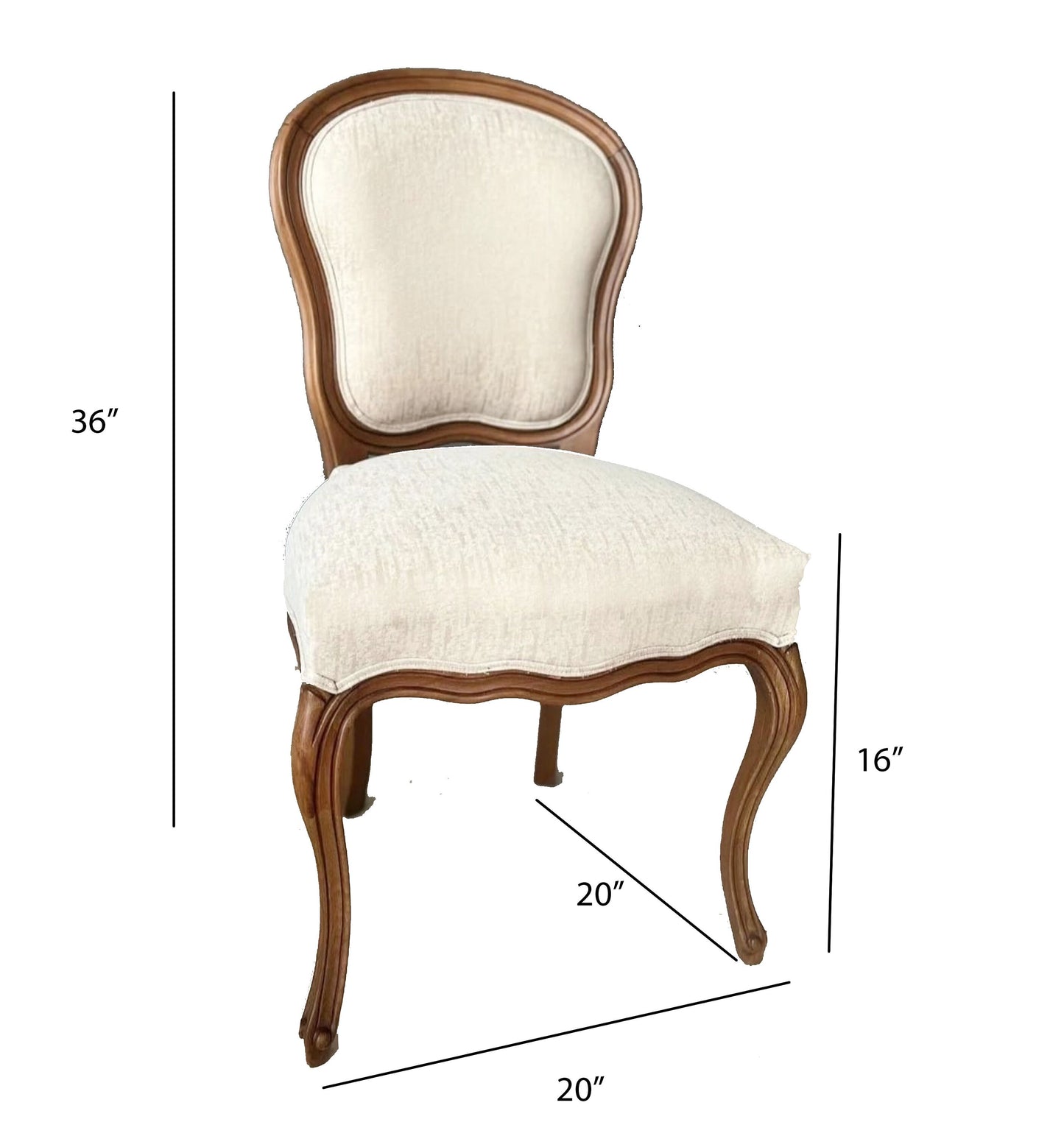 Handmade Mid-Century Armchair: Italian Design Wooden Reading Chair (Set of 2)