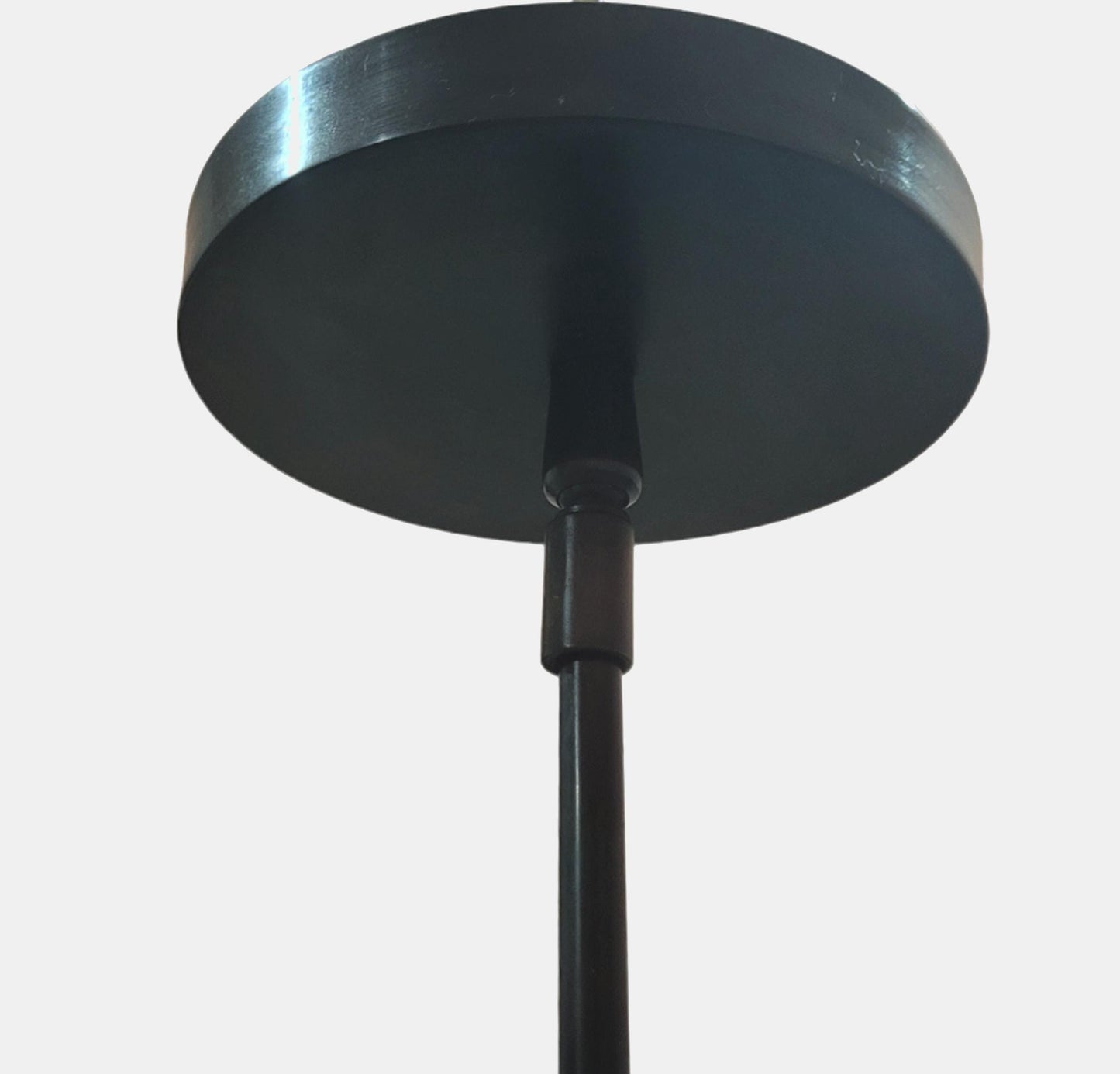 Handmade Brass 5-Arm Chandelier: Mid-Century Modern Ceiling Light