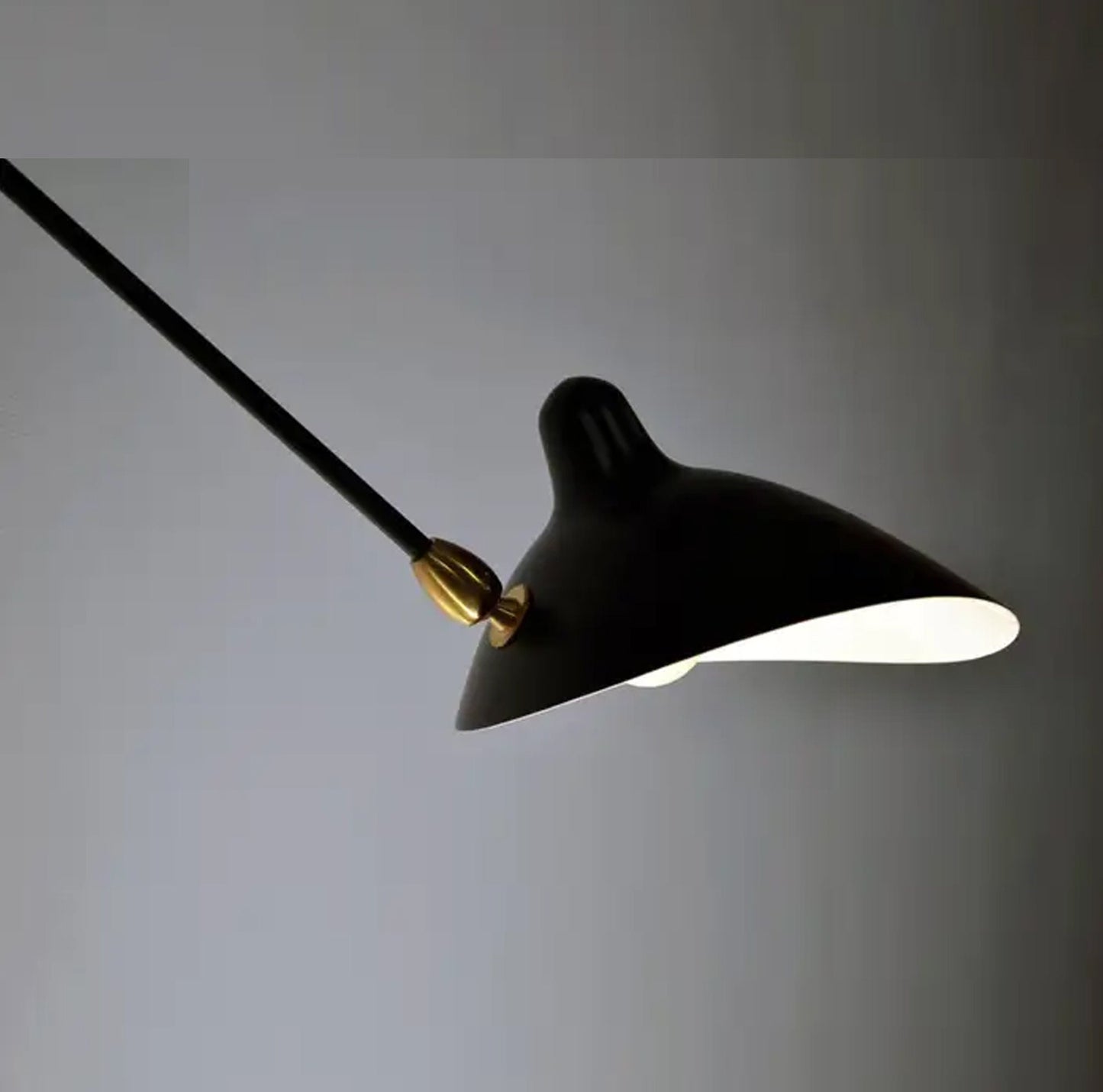 5 arm Spider Wall sconce, Handmade Brass wall light Large fixture