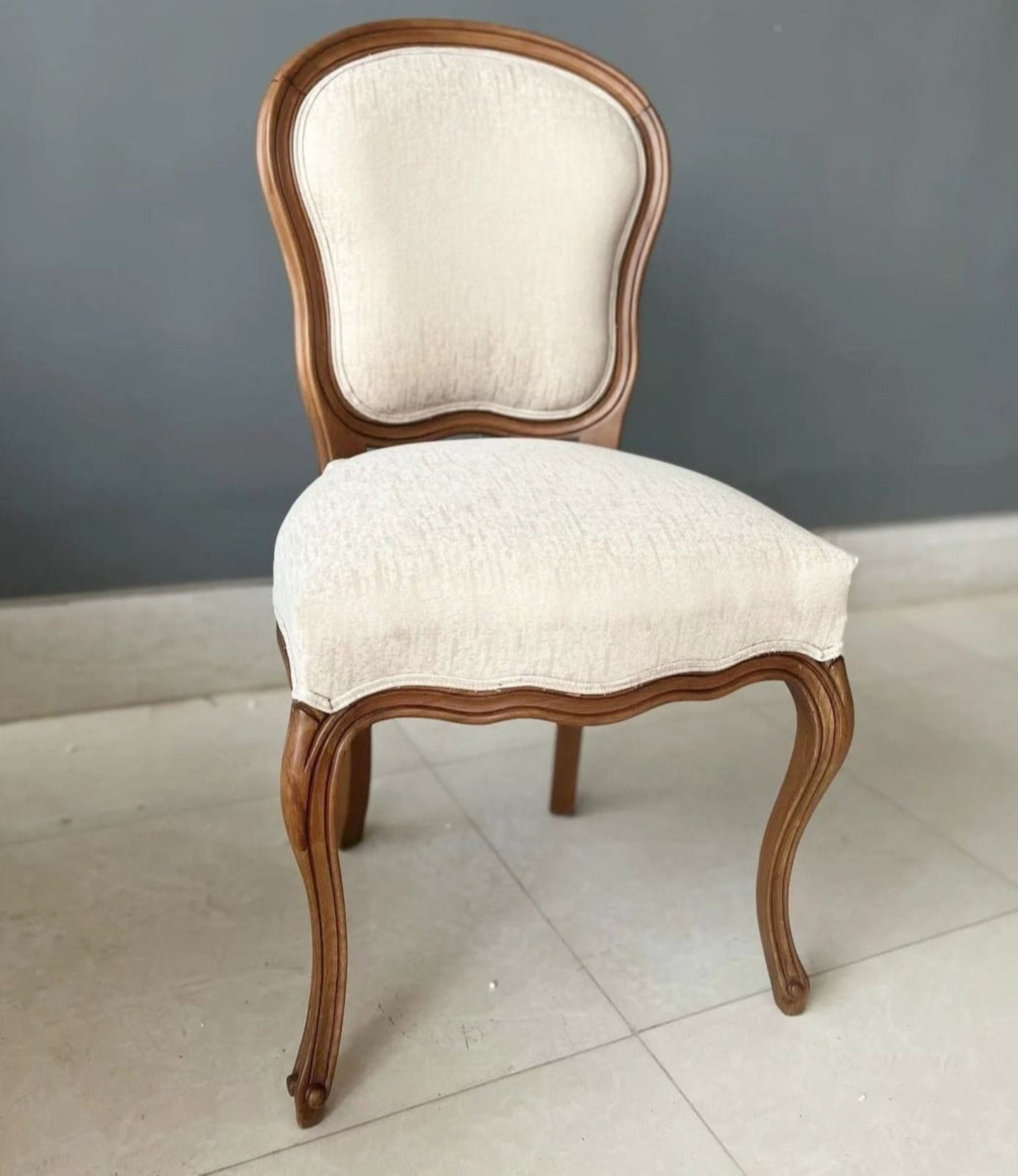 Handmade Mid-Century Armchair: Italian Design Wooden Reading Chair (Set of 2)