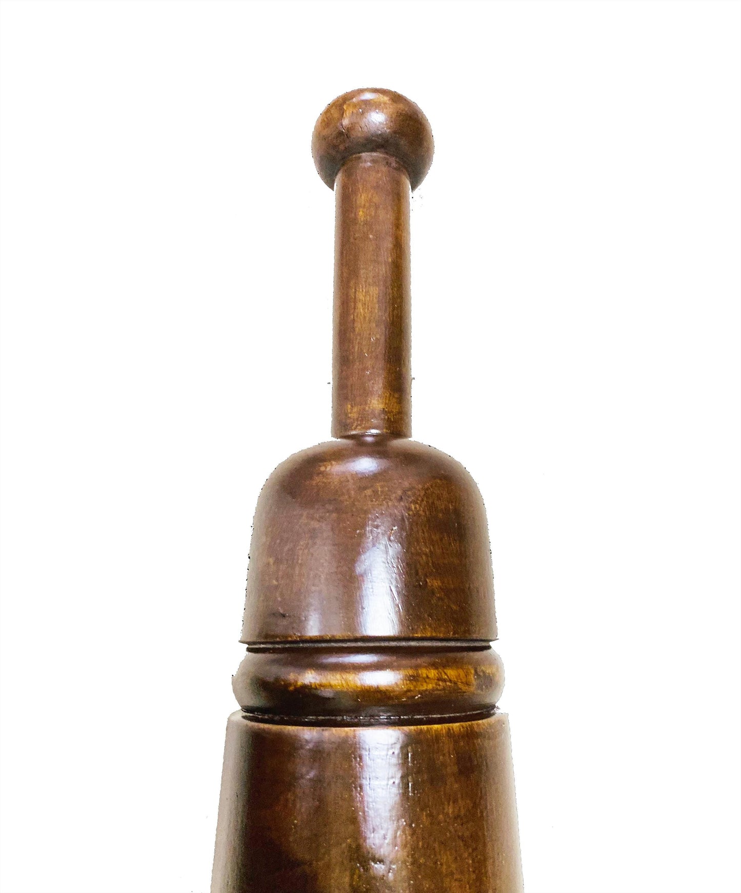 Wooden Indian Mugdar, Persian Rosewood Meel, Traditional Up to 33 Lbs. Indian Club,