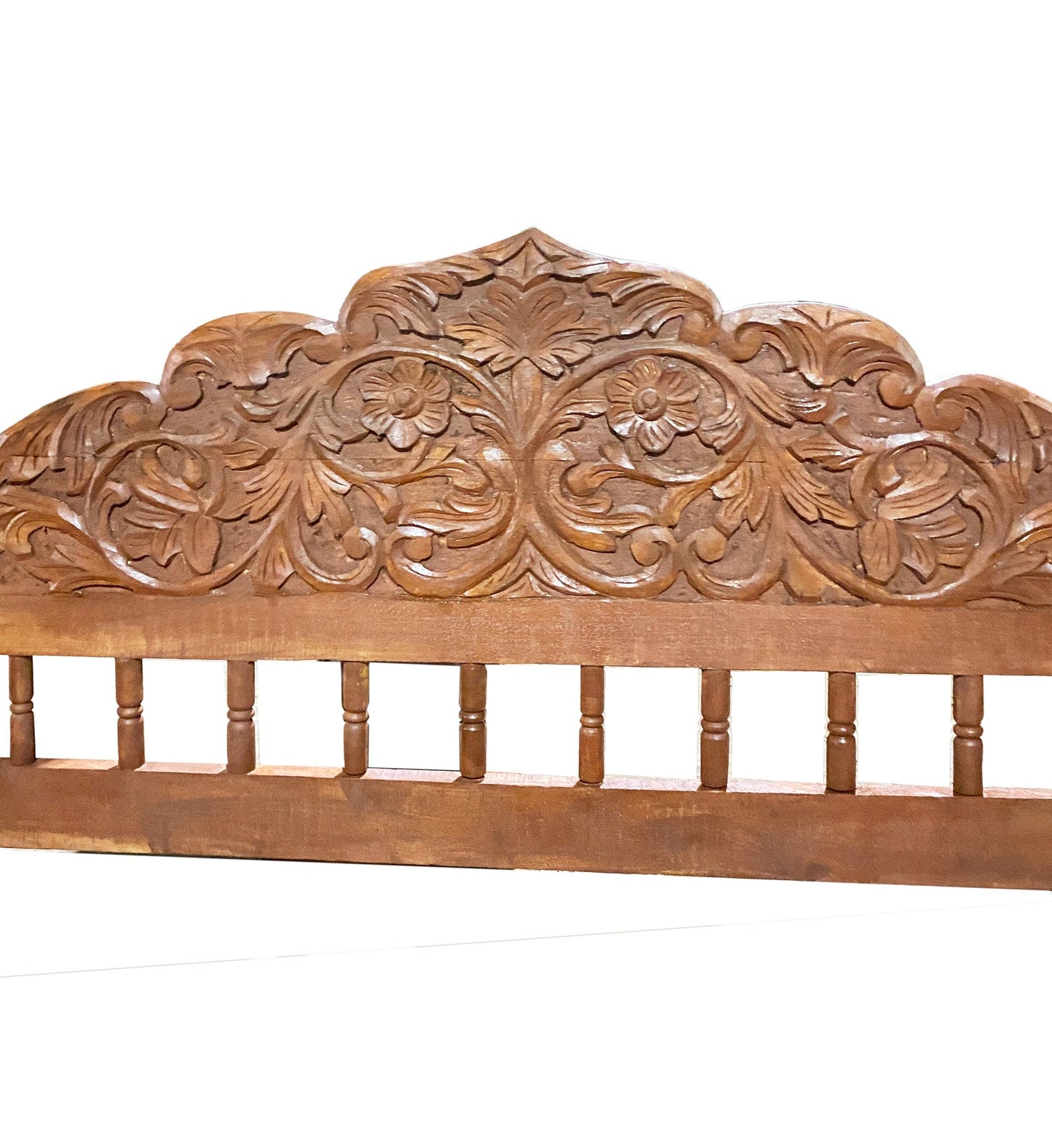 Handmade Teak Wood Swing: Traditional Jhula Decor
