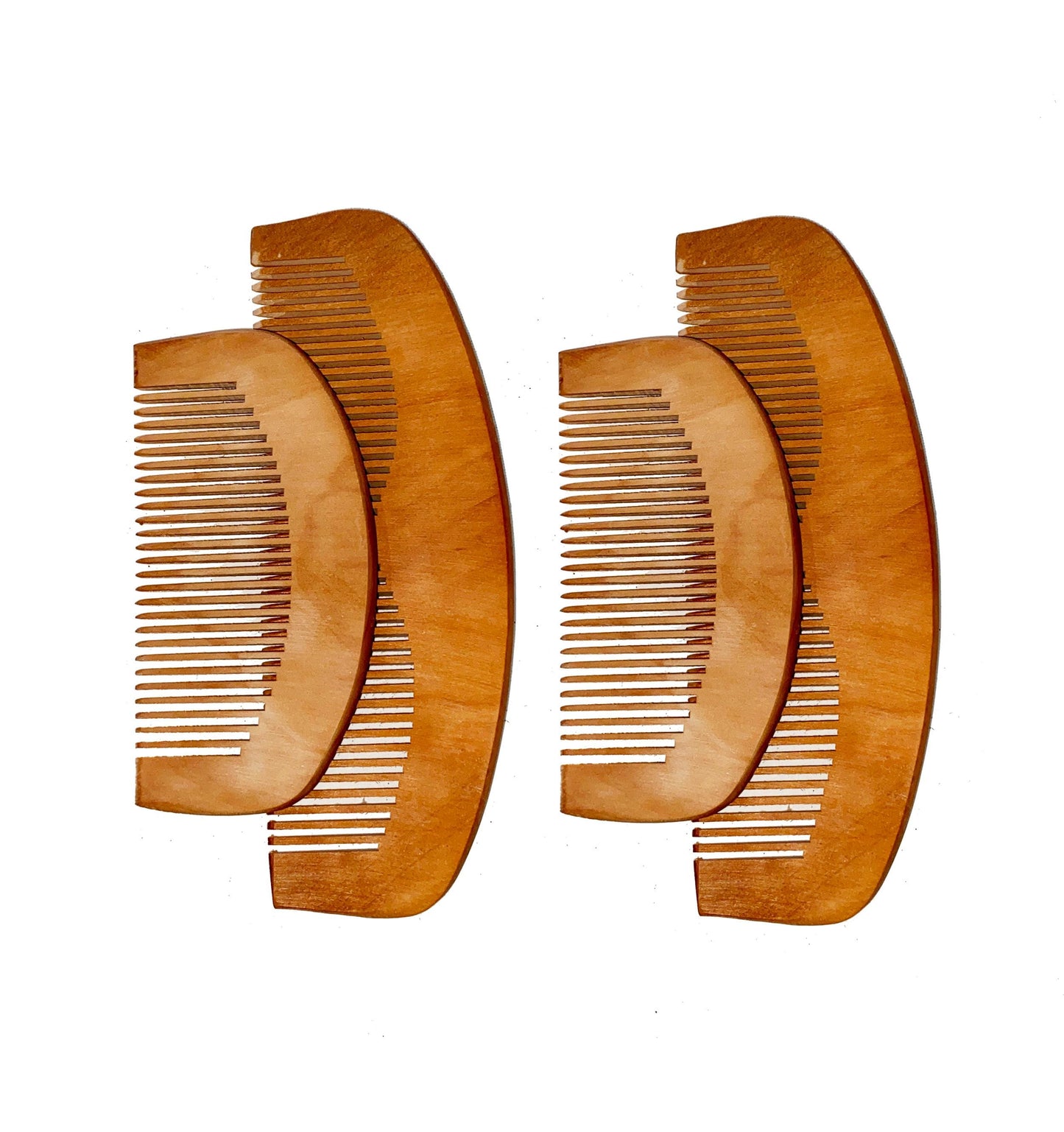 Handmade Rosewood Comb Set: Natural Hair Care, Eco Friendly