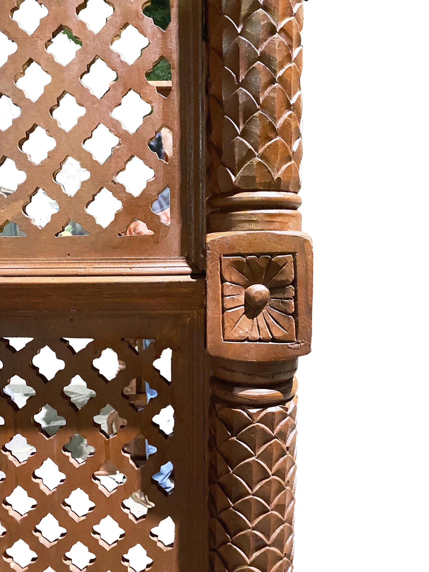 Handmade Teak Wood Swing: Traditional Jhula Decor