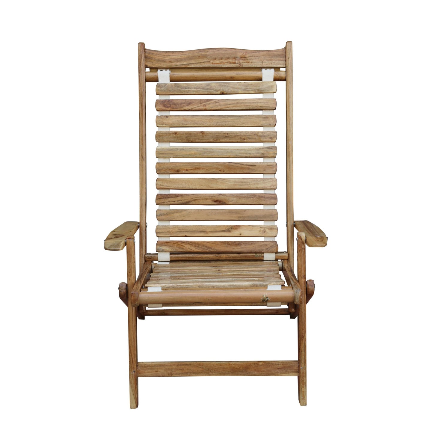 Handmade Teak Seawing Chair: Foldable Rococo Style Beach Chair