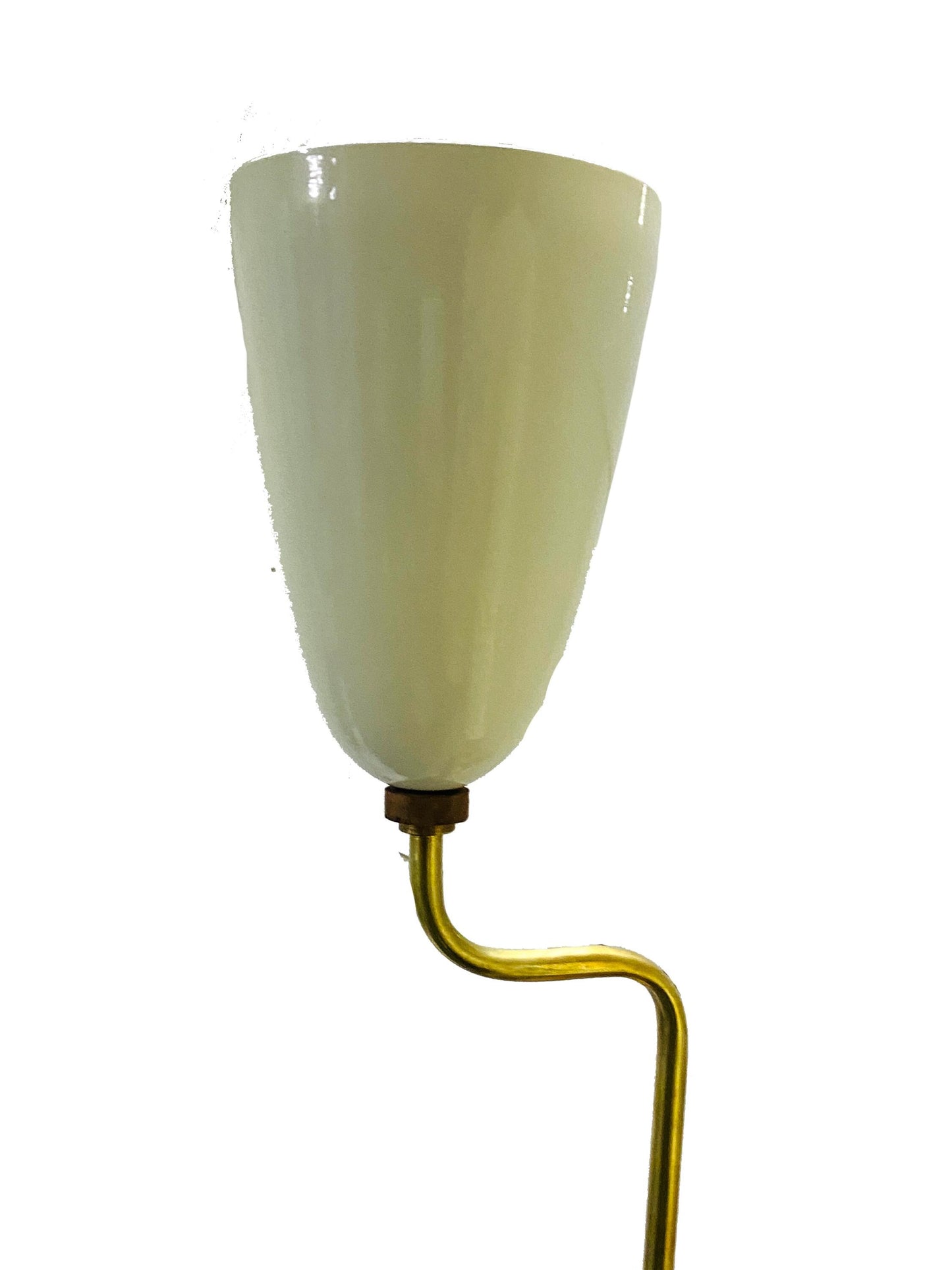 Lola Sconce handmade wood and brass wall light Italian fixture