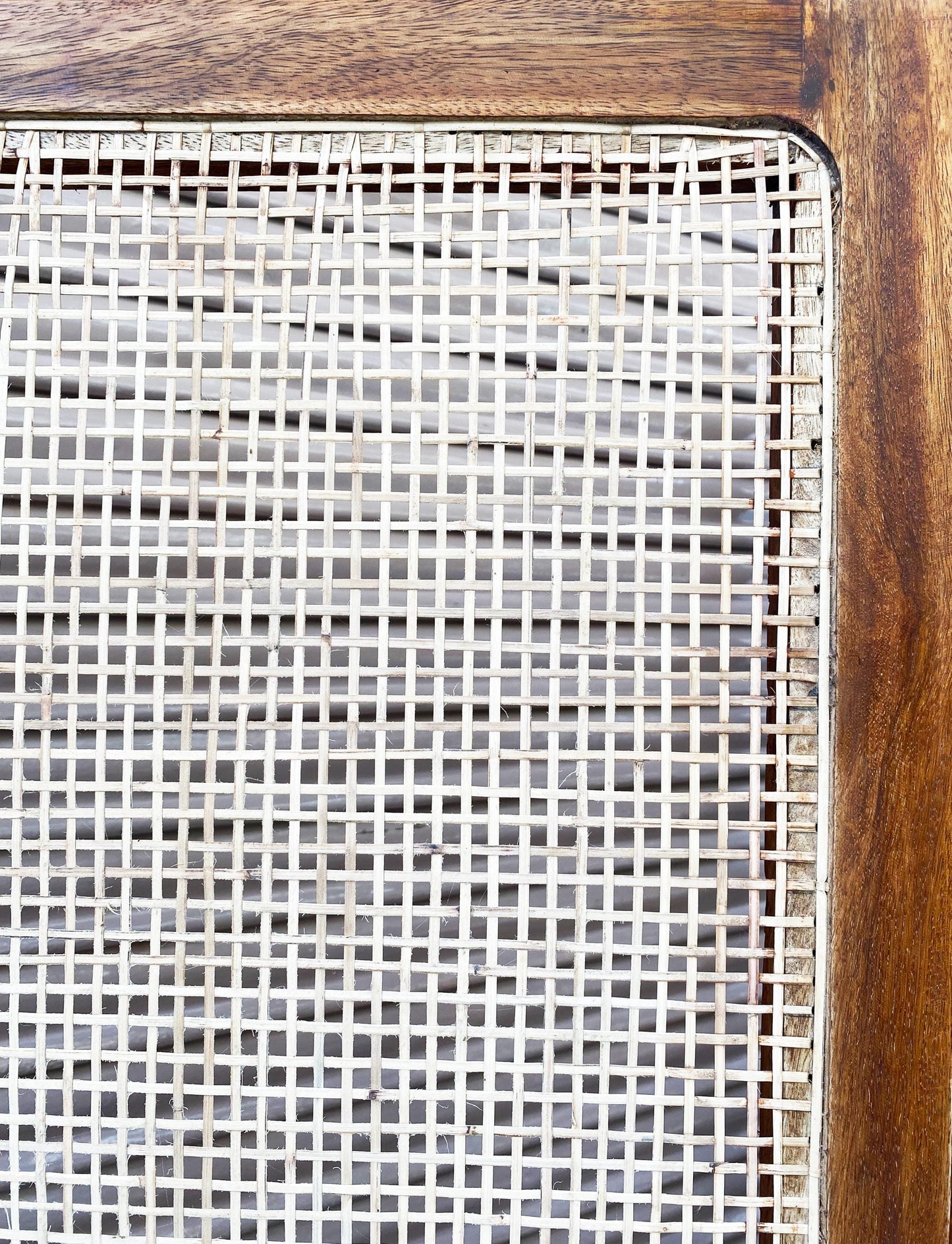 Natural Rattan cane Room partition Screen, Folding Divider, Mid-century Separator