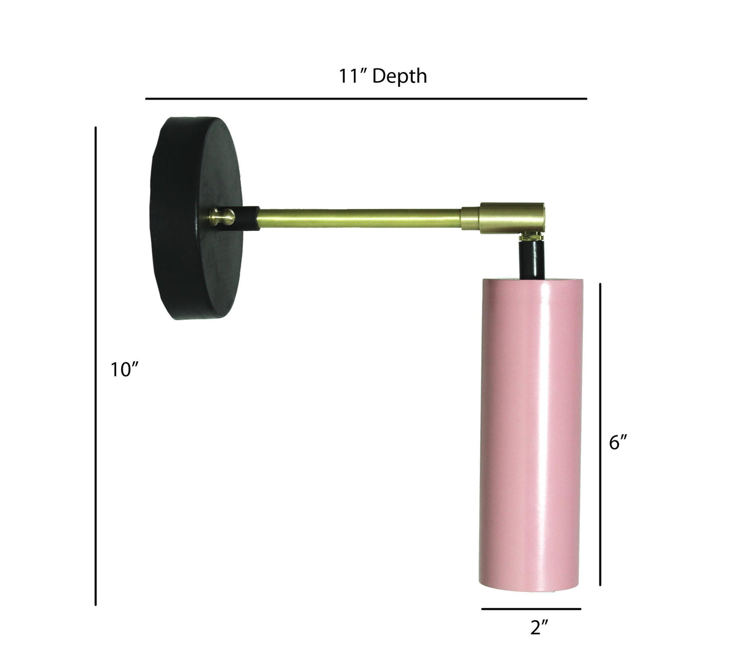 Handmade Brass Wall Sconce: Italian Modern Light Fixture