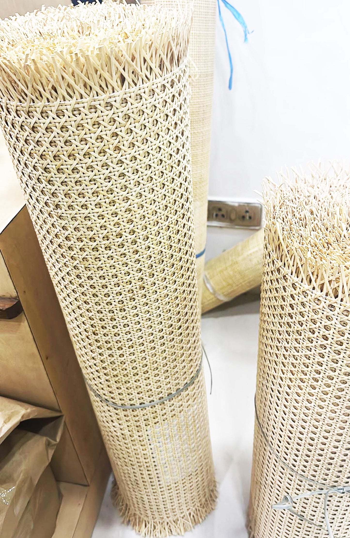 Handmade Rattan Cane Webbing, Handmade Open Weave Pre Woven Rattan Cane Webbing For chair and furniture