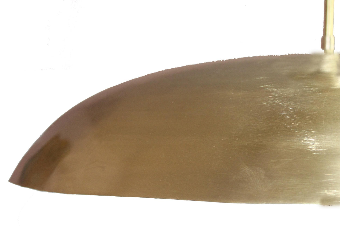 Handmade Brush Brass Pendant Light: Mid Century Modern Chandelier