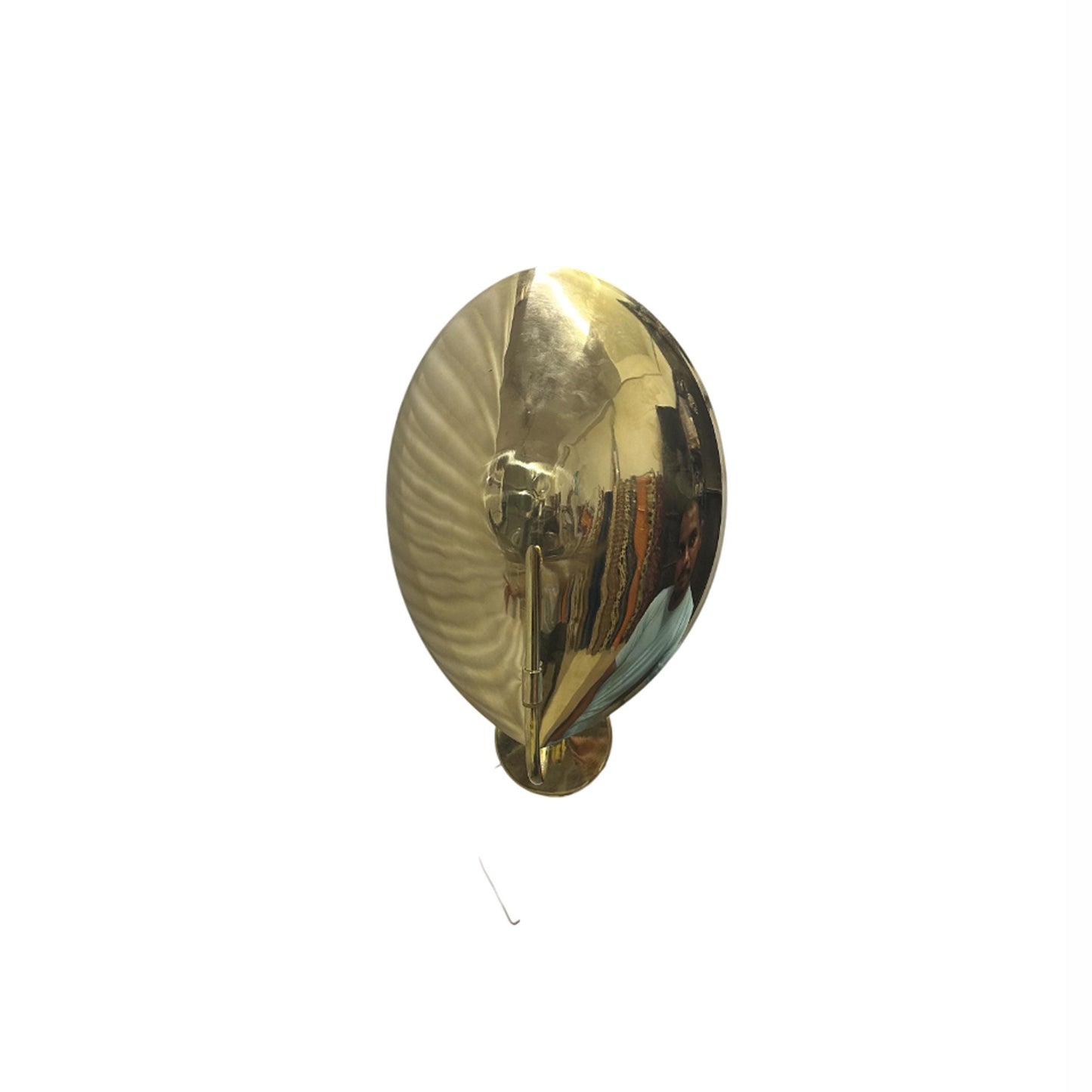 Mid-Century Modern Brass Wall Sconce: Handmade Minimalist Light Fixture