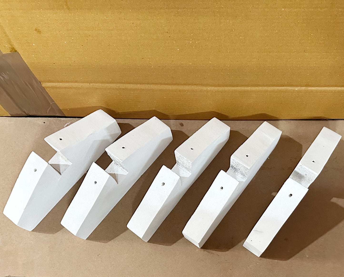 Handmade Wooden Divider Stands: Gold Solid Wood, Home & Office