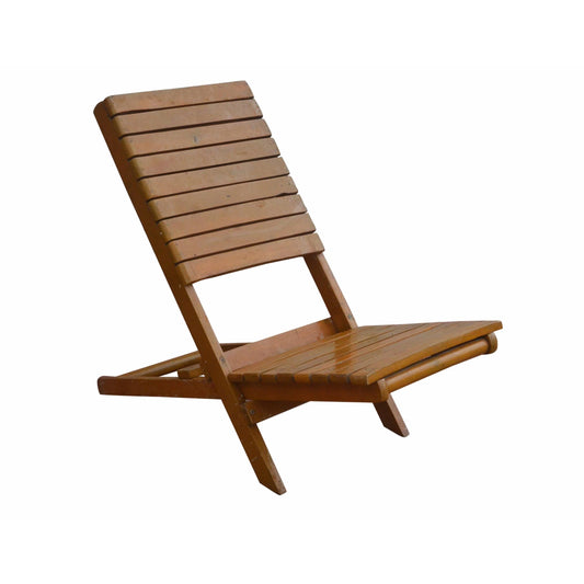 Handmade Teak Wood Folding Deck Chair: Rococo Style Beach Chair