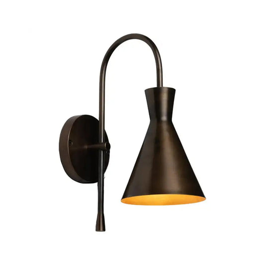 Handmade Brass Wall Sconce: Mid-Century Modern Light Fixture