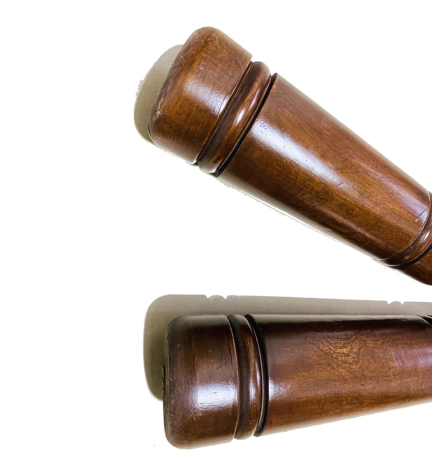 Wooden Indian Mugdar, Persian Rosewood Meel, Traditional Up to 33 Lbs. Indian Club,