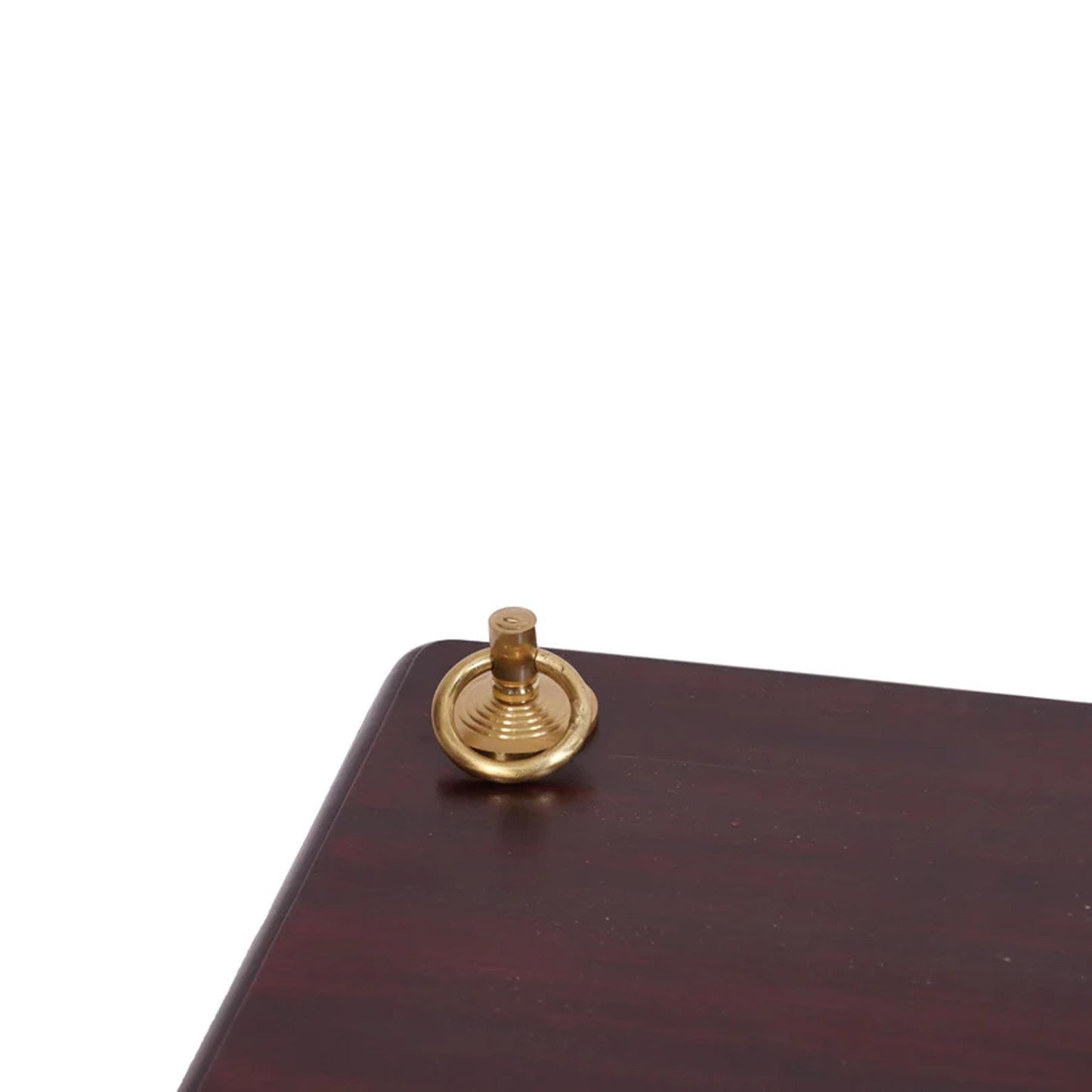 Wooden Compact Swing, handmade Wood Brass Ceiling Hanging Fixture, Home Decor, traditional Jhula