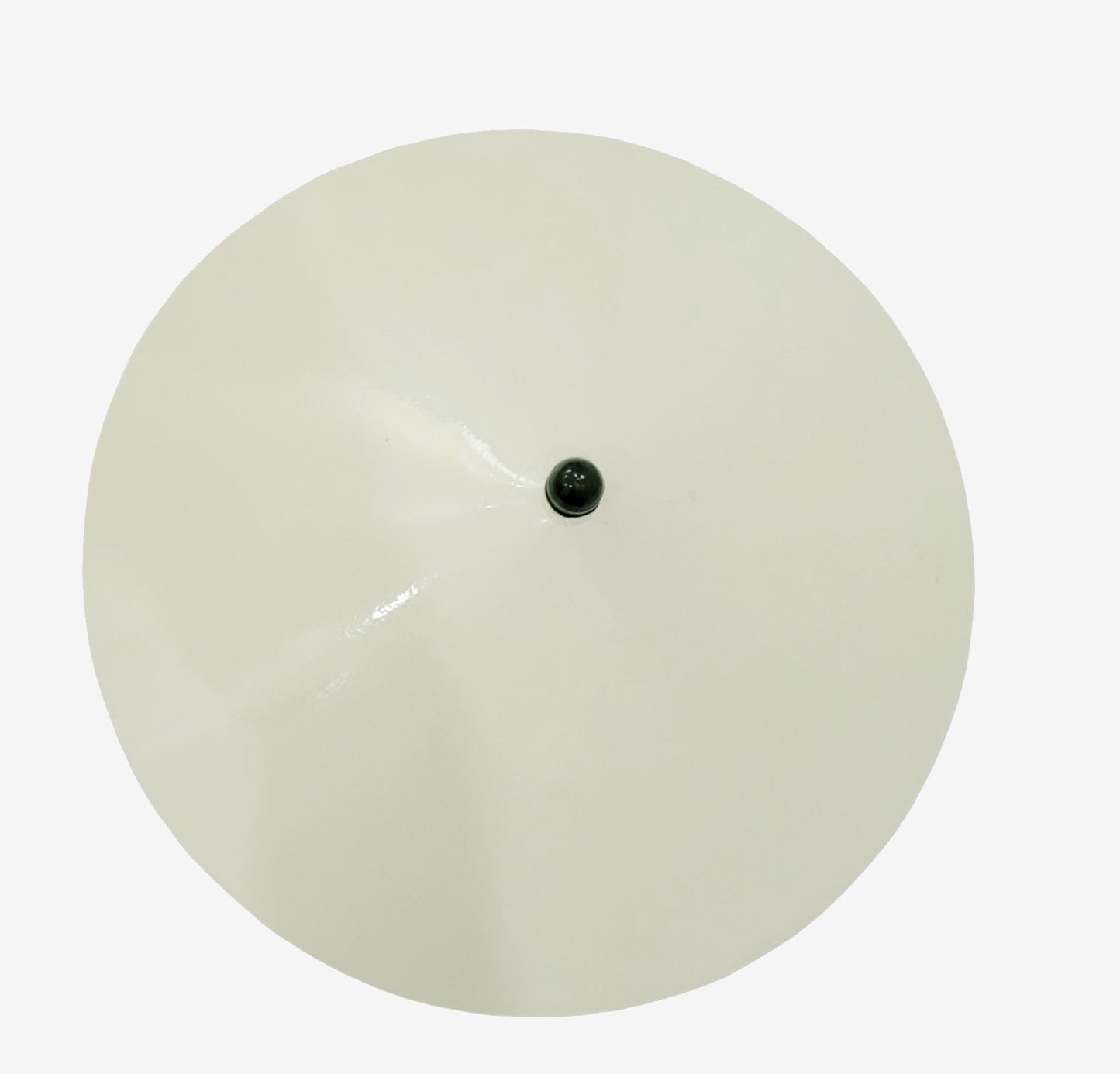 Handmade Brass 2-Light Flush Mount Ceiling Light: Mid-Century Italian Design