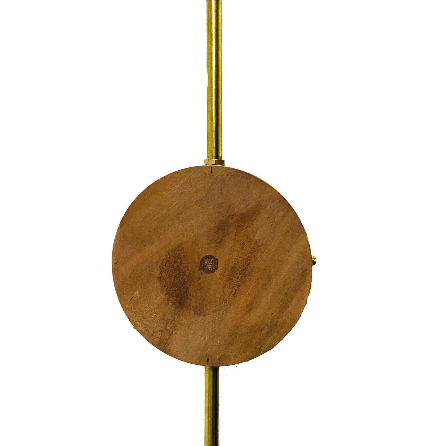 Lola Sconce handmade wood and brass wall light Italian fixture