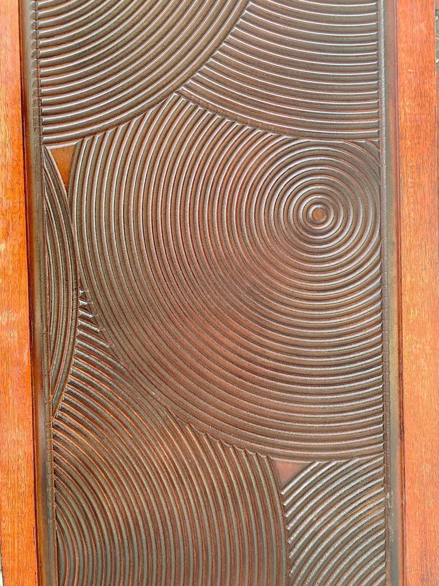 Mid-Century Wooden privacy Folding Room divider, Self standing partition for home and office