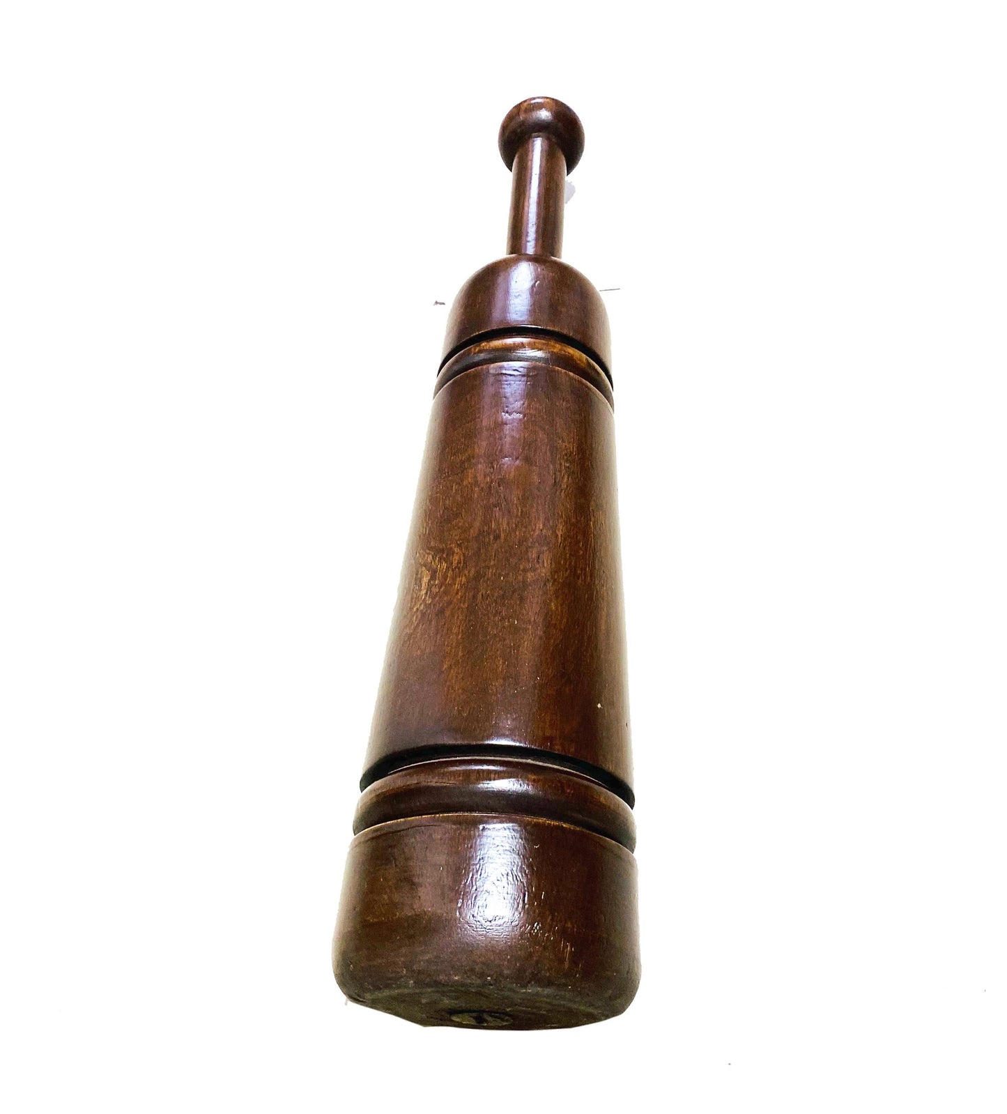 Wooden Indian Mugdar, Persian Rosewood Meel, Traditional Up to 33 Lbs. Indian Club,