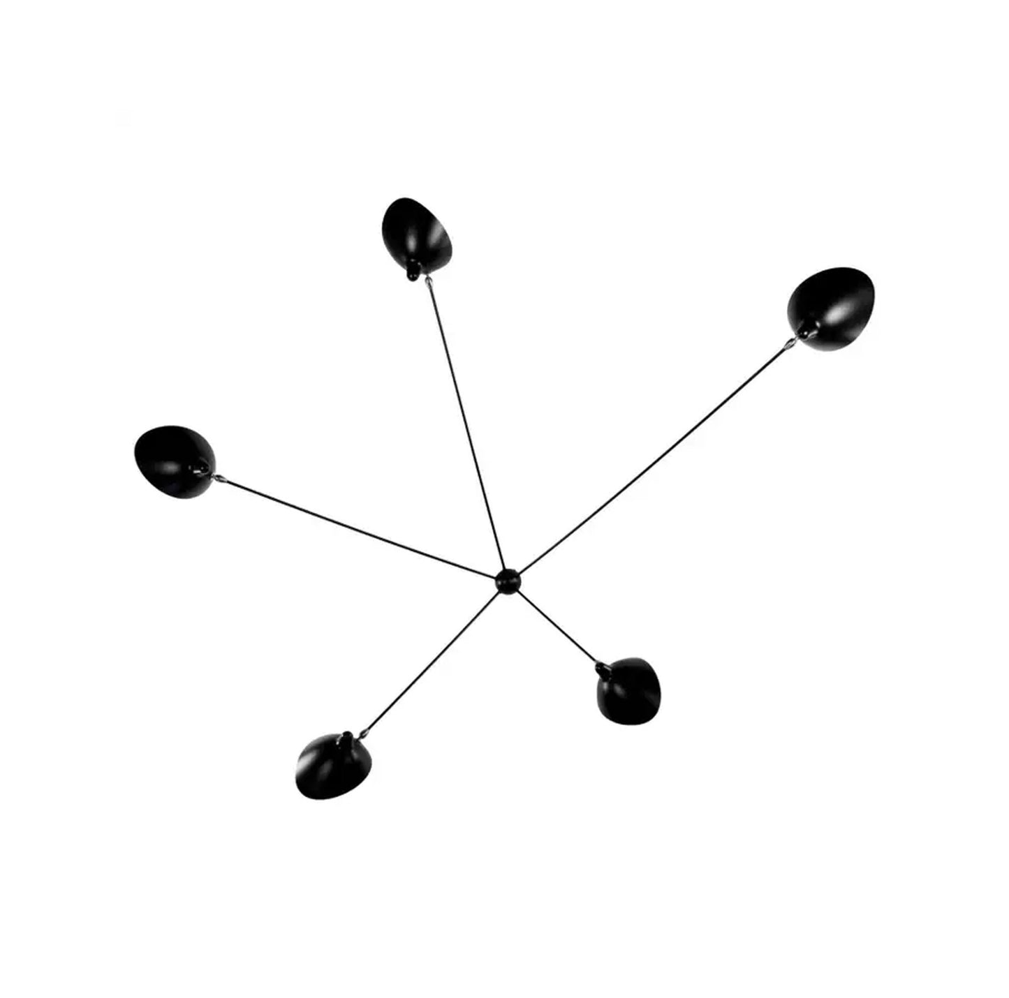 5 arm Spider Wall sconce, Handmade Brass wall light Large fixture